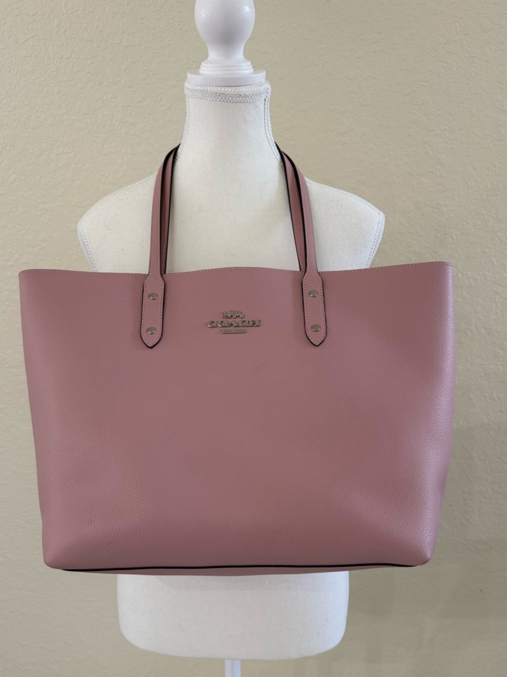 Coach Reversible Leather Tote